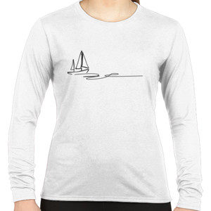 Kaos Sailing Ship Scribble