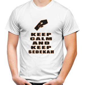Kaos Keep Calm And Keep Sedekah