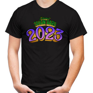 Kaos Pria Tahun Baru 2023