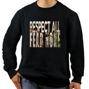 Jaket Sweater Respect All Fear None