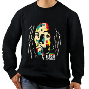 Jaket Sweater Bob Marley