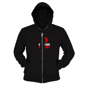 Hoodie Zipper Hati-hati Kalau Ngomong