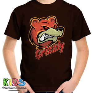 Kaos Beruang Grizzly