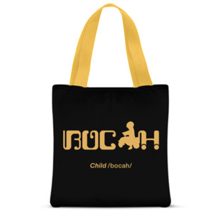 Tas Tote Fullprint Javanese Themed Tote Bag “Bocah”