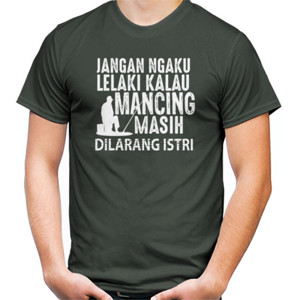 Kaos ngaku Lelaki kalau Mancing 