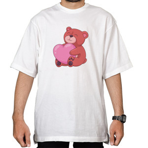 Kaos Oversize Teddy Bear Love