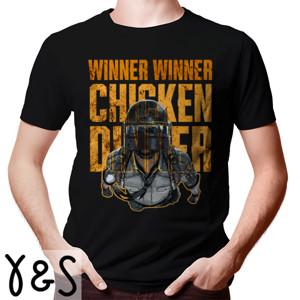 Kaos PUBG Winner Winner Chicken Dinner Flying