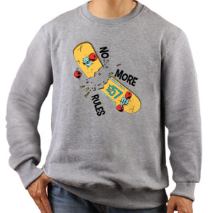 Jaket Sweater No more rules