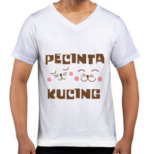 Kaos  Pecinta Kucing