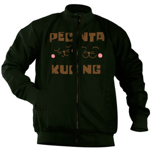 Jaket Bomber Pecinta Kucing