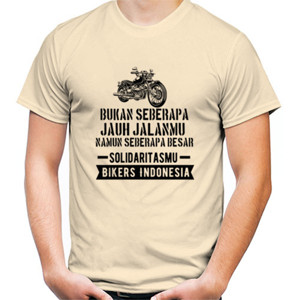 Kaos Solidaritasmu Bikers Indonesia