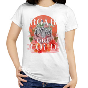 Kaos Roar Out Loud, Tiger on red moon