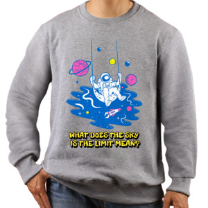 Jaket Sweater The Sky is The Limit Sweatshirt