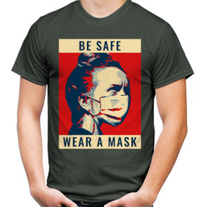 Kaos Be Safe Wear Mask T-Shirt
