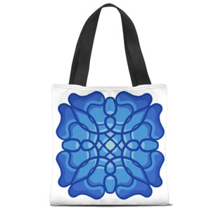 Tas Tote Fullprint Bag simmetry 1