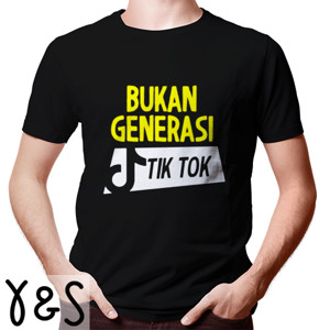 Kaos Bukan Generasi TikTok