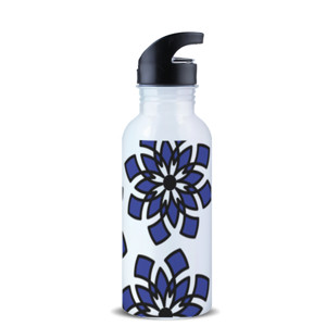 Botol Bunga Biru (Blue Flower)