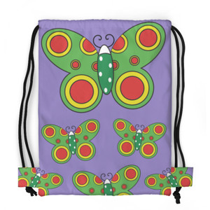 Tas Serut Fullprint Kupu-Kupu (Butterfly)