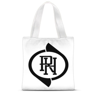 Tas Tote Fullprint Tote bag RH white
