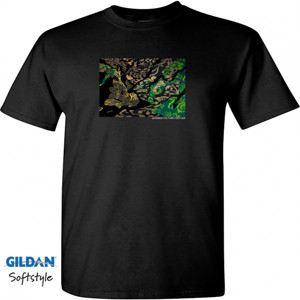 Kaos Abstract Javanese Batik Art 1