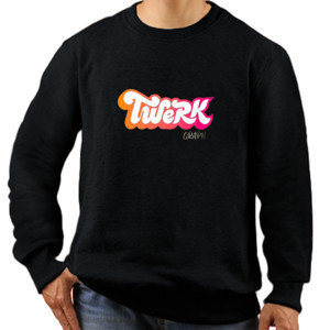 Jaket Sweater Twerk Graph