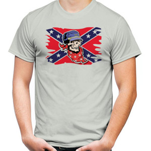 Kaos Rebel Flag With Skull