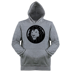 Jaket Hoodie Lion Line Art 