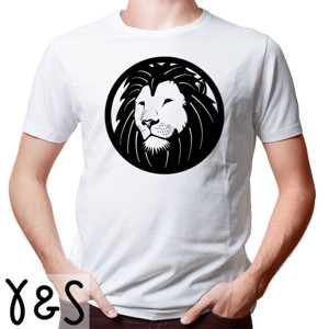 Kaos Lion Line Art 
