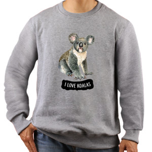 Jaket Sweater Love Koala