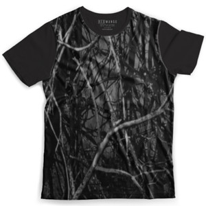 Kaos Fullprint Camo Black