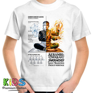 Kaos Kaos Saman Dancer Aceh Serambi Mekkah