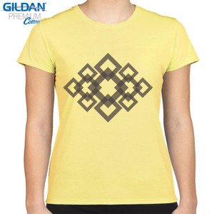 Kaos Motif Kotak Silang