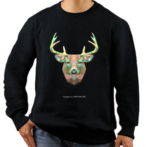 Jaket Sweater Triangle Deer 01
