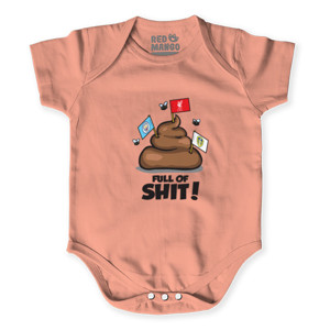 Baby Jumper FULL OF SHIT BANTER RED