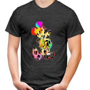 Kaos abstract mickey mouse