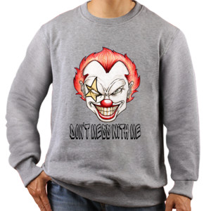 Jaket Sweater Kaos evilclown