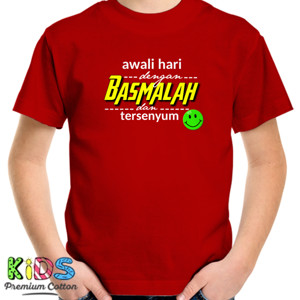 Kaos AWALI HARI DENGAN BASMALAH