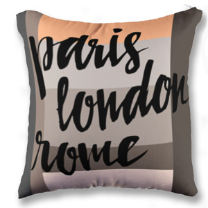 Bantal PARIS LONDON ROME