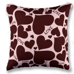 Bantal HEARTS AND LOVE