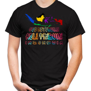 Kaos gue asli keturunan pribumi