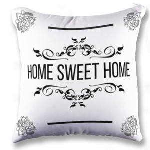 Bantal Bantal Kotak Home Sweet Home Easy Way to Sleep