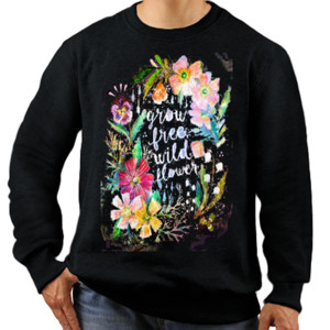 Jaket Sweater fresh wild flower