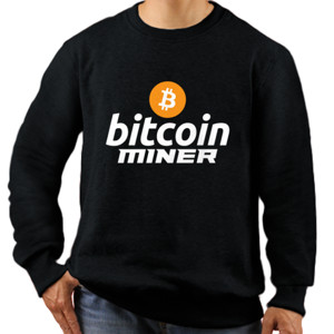 Jaket Sweater Bitcoin Miner