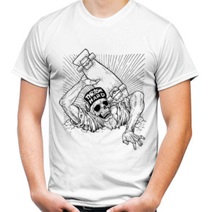 Kaos Skate Skull