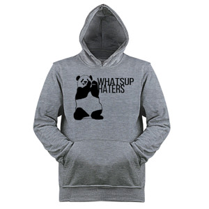 Jaket Hoodie baju whatsup haters 