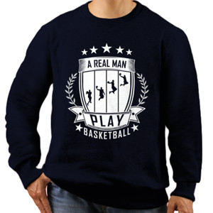 Jaket Sweater REALMAN PLAY BASKETBALL (DUNKS)