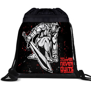 Tas Serut A CHAMPION NEVER QUITS