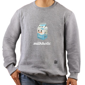 Jaket Sweater milk holic