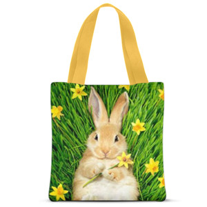 Tas Tote Fullprint Rabbit Sleep