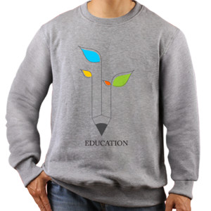 Jaket Sweater DISTRO EDUCATION LEAF